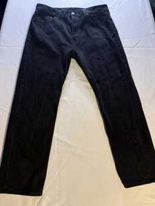 Levi's 505 Jeans Herren Größe 38 x 32 Blau Dark Wash Blau Denim Straight Leg Fit - Bild 1 von 11