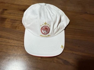 Aime Leon Dore ALD / Olympiacos F.C. Logo Hat Bright White Adjustable Strap FW25 - Picture 1 of 8