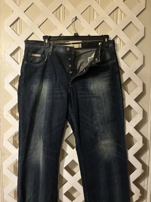 Ben Sherman Denim Jeans Mens Straight Leg Size 36/32 Button Fly - Image 1 of 4