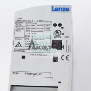 1 Stück gebrauchter LENZE Wechselrichter 2,2KW 380V E82EV222_4B E82EV222-4B - Bild 1 von 12