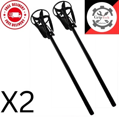 X2 Drill Paint Mixer Plastic Paint Mixing Attachment for Drills