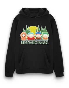 Sudadera con capucha negra South Park (hombre) - Imagen 1 de 8