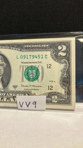 Sequential Set of 50 Two Dollar Notes! Crisp Two Dollar Bills 2017A FW/Christmas - Picture 1 of 7