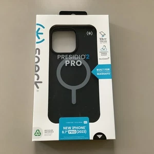 Speck Presidio2 Pro MagSafe Case For iPhone 15 Pro Max-Black - Photo 1 sur 4