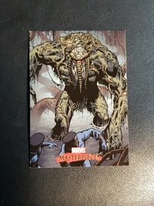 2007 Fleer Marvel Masterpieces FOIL Parallel #55 MAN THING - Picture 1 of 2