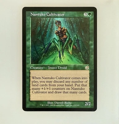 Magic the Gathering: Nantuko Cultivator Torment Regular NM - Image 1 of 2