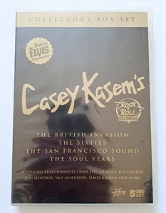 Casey Kasem's Rock & Roll Goldmine 5 Disc DVD Collector's Box Set Rare - Picture 1 of 8