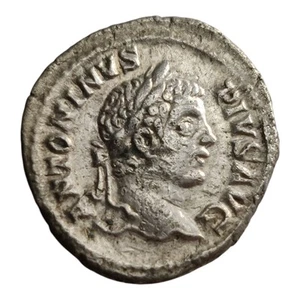 Moneda de Plata Romana Elagabalus 218-222 AD AR Denarius Liberalitas Avgvi 7U - Imagen 1 de 2