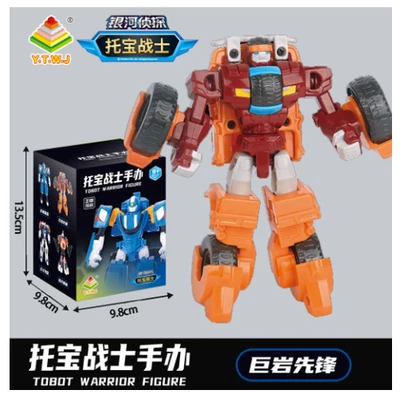 Tobot V Galaxy Detectives 8" Monster Truck Figure Transformer Vehicle Robot Toy - Image 1 of 4