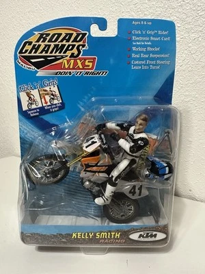 2001 Road Champs MXS Kelly Smith #41 Dirt Bike Toy Racing KTM Motocross Rare New - Image 1 of 4