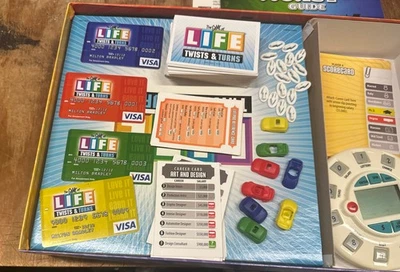 The Game of Life Twists & Turns Board Game withelectronic LIFEPod 2007 Works - Image 1 of 4