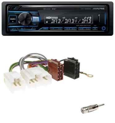 Alpine USB Bluetooth DAB MP3 Autoradio für Nissan Primera P10 (1990-1999) - Bild 1 von 4