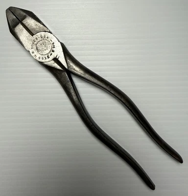 Herramientas Henry Boker 5612-8-3/4 de colección raras alicates de liniero hechos en EE. UU. Herramienta Foto 1 de 4