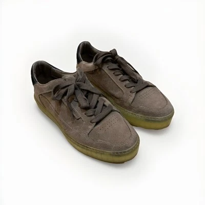 All Saints Gray Suede Sneakers Size 8 US 41 EU - Image 1 of 4