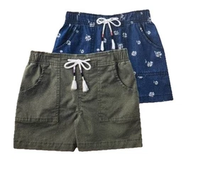 Member’s Mark 2 Pack Girls Woven Shorts Size 10/12 - Picture 1 of 3