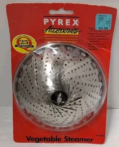 Vintage NEU 2001 Pyrex Gemüse Dampfgarer #16505 Küchenzubehör Neu in Verpackung versiegelt - Bild 1 von 3