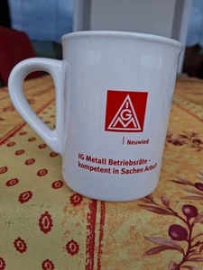 IGM Tasse Kaffeetasse  mit logo IG Metall Eine Gewerkschaft für jeden Tag! - Bild 1 von 3