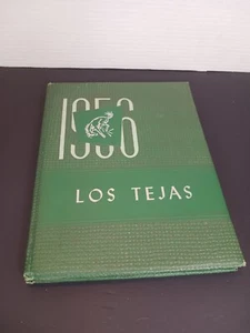 Vintage 1956 Tejas Overton Texas Yearbook No Signatures See Pictures - Picture 1 of 8