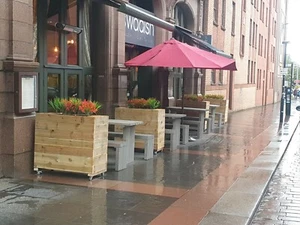 Raised bed,decking planters ,can be built to your sizes or wheels added,mobility - Picture 1 of 10