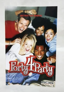 Forty 4 Party - PS2 - SOLO MANUALE ISTRUZIONI ANCHE CON ITALIANO - NO GIOCO - Foto 1 di 1