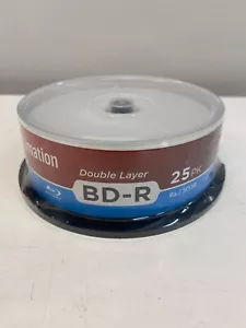 Dual Layer Blu Ray Discs NEW imation 50 Gig 25 Discs white top inkjet printable - Picture 1 of 2