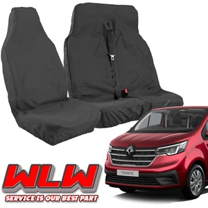 Heavy Duty Waterproof Van Seat Covers for Renault Trafic Traffic - Picture 1 of 3