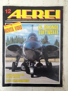 AEREI n.12 anno 1990 La grande Luftwaffe - CON POSTER BOEING B-52 Stratofortress - Foto 1 di 2