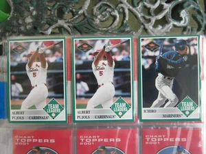 2001 Fleer Platinum Hobby Cards Huge lot Ichiro RC--Pujols RC--Prior RC - Bild 1 von 12