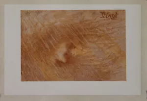 "Lucien LEVY-DHURMER: Windstoß" Original Litho geflochten THE STUDIO 1896 - Bild 1 von 1