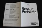 Orig 1965 Renault Caravelle Coupe Cabriolet Rambler Preisliste Prospekt Brochure