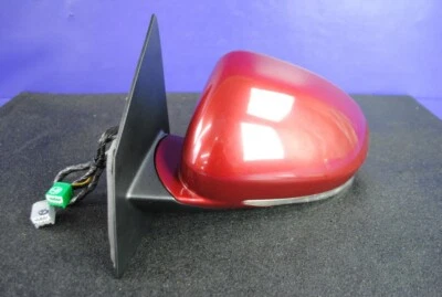08-12 Buick Enclave Side Power Memory Door Mirror Driver Left Red 2 Plug OEM Foto 1 de 4