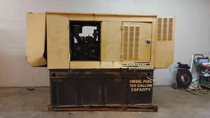 50KW Generac 1PH Diesel AS-IS Not Working "Rollover Damage"(103187) - Picture 1 of 8