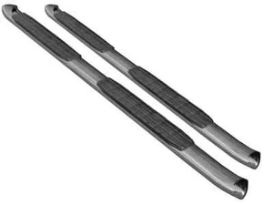 Ionic 4" Curved Stainless Nerf Bar Steps Fit 2019-2023 Ford Ranger SuperCab - Picture 1 of 8