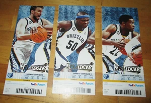 2012 Memphis Grizzlies Play-off Round 1 Full Tickets - Home Games 1, 2 and 3 - Picture 1 of 2