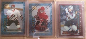 DAN Cloutier 1994-95 Topps Finest 145 Rookie RC Canucks