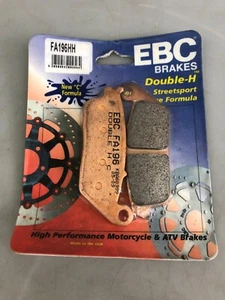 Bremsbeläge EBC BRAKES FA196HH für hinten Honda VFR 750 F 1988-1997 Oldtimer /75 - Bild 1 von 2