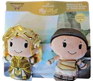 Wonder Woman Itty Bittys HIPPOLYTA & PRINCESS DIANA OF THEMYSCIRA Plush - Picture 1 of 1