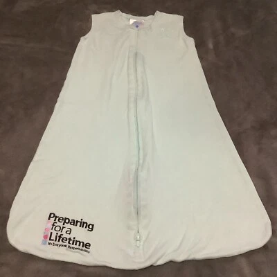 HALO Blue Fleece Sleep Sack Wearable Blanket SMALL 0-6 months  - Image 1 of 4