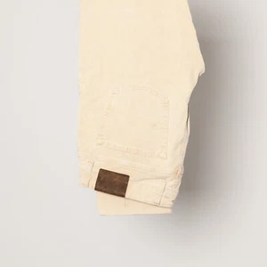 Pantalones de mezclilla PT05 amarillo canario curduroy hechos en Italia 34,5/30,25 - Imagen 1 de 4