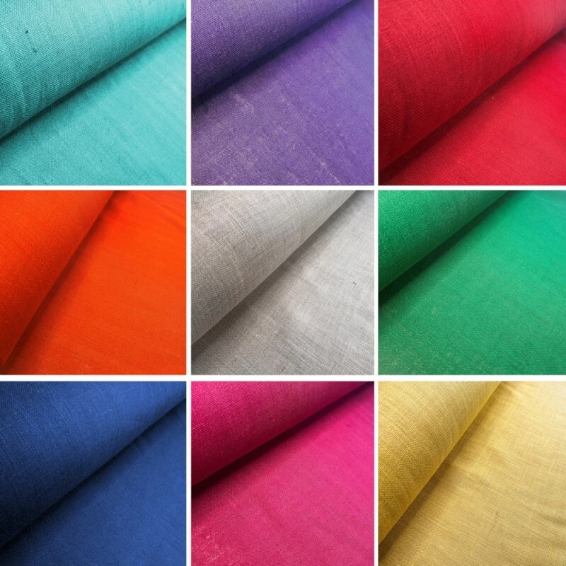 Coloured Rustic Hessian Fabric 100cm Wide Jute Burlap Table Runner - Image 1 of 1