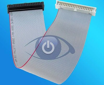 Raspberry Pi B+,2, 3, 4 compatible GPIO Extender 40-way Ribbon Cable Female-Male - Image 1 of 2