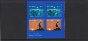 Norway mnh set booklet pane nature tree snow bird 2000 - Picture 1 of 1