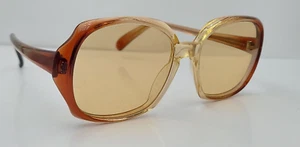 Vintage Rodenstock Candela Brown Oval Horn-Rimmed Sunglasses FRAMES ONLY - Picture 1 of 6