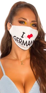 Mouth Mask Stoffmaske Behelfsmaske Alltagsmaske Mouth Nose Ball Mask With - Picture 1 of 5