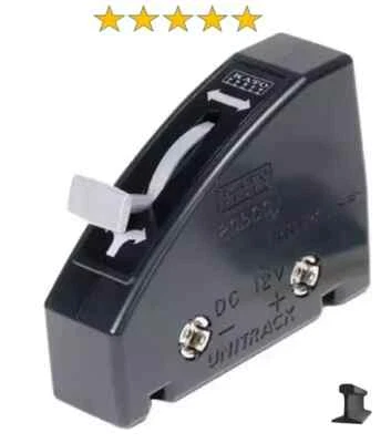 Kato HO / N Scale ~ New 2025 ~ UniTrack Turnout Control Switch (1 Pc) 24-840BK - Image 1 of 2