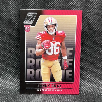 Danny Gray #133 Rookie Card 2022 Panini Zenith Football 49ers RC - Image 1 of 2