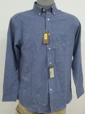 Daniel Cremieux Signature 4 Blue Geo Dot Button Up LS Mens Shirt NWT $89.50 M XL - Image 1 of 3