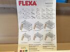 Flexa 5 Step Natural Finish Slanted Ladder For Bunk Beds Flexa 79443113 Nib