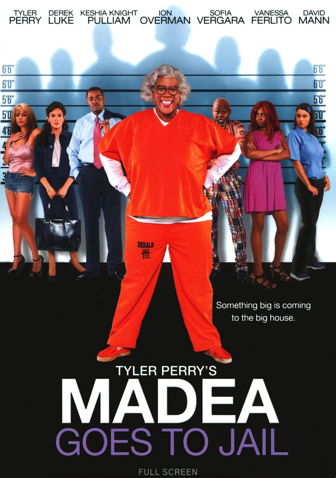 Tyler Perry's Madea Goes to Jail (DVD, 2009)