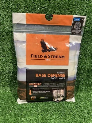 Field & Stream Midweight Base Defense Base Layer Youth Mock Neck Top Size Large - Image 1 of 4
